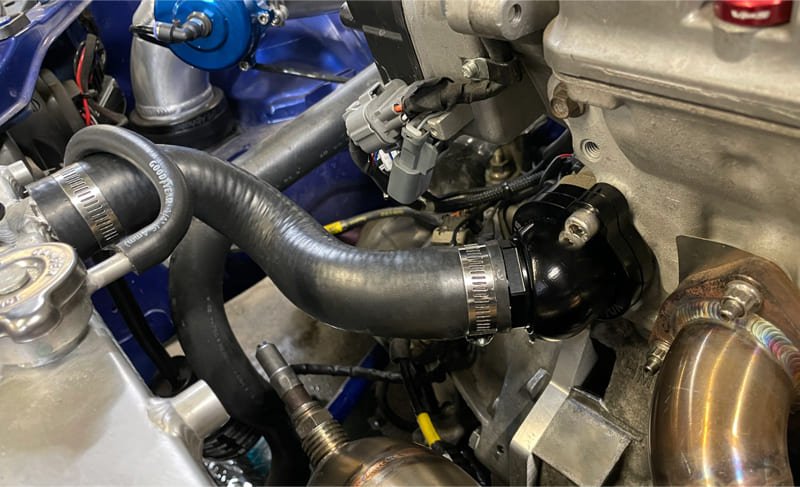 rubber radiator hose application