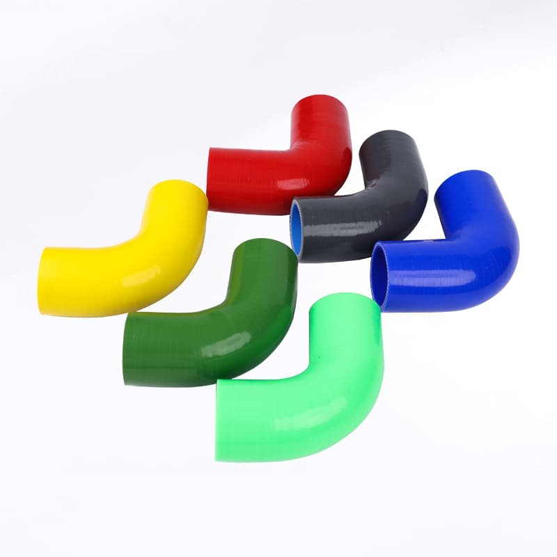 5 inch 90 degree silicone elbow