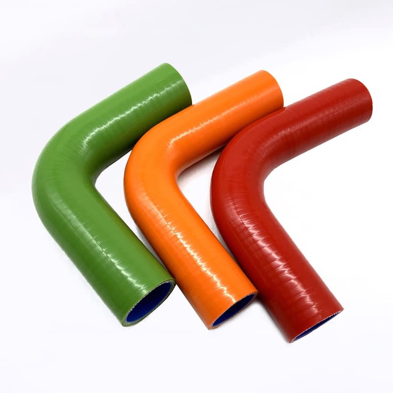 4 inch 90 degree silicone elbow