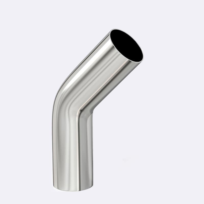 45 degree aluminum pipe elbow