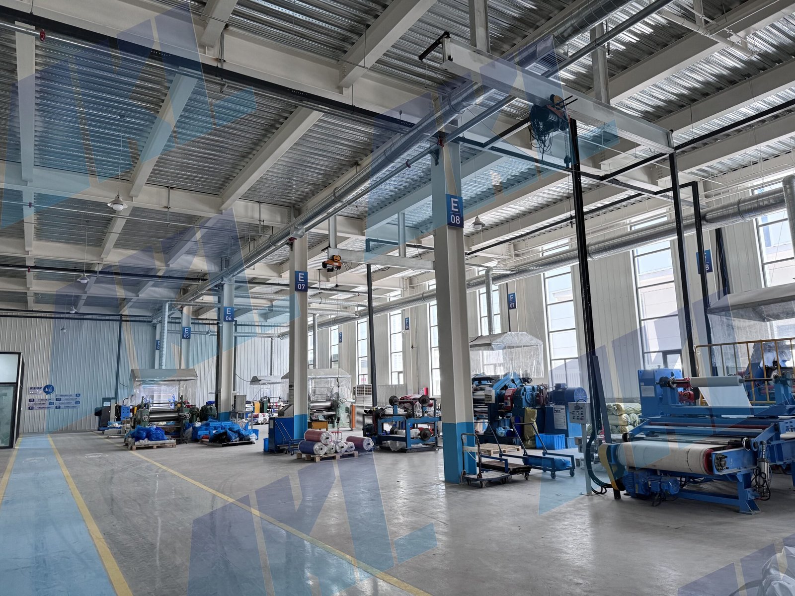 silicone hose production workshop