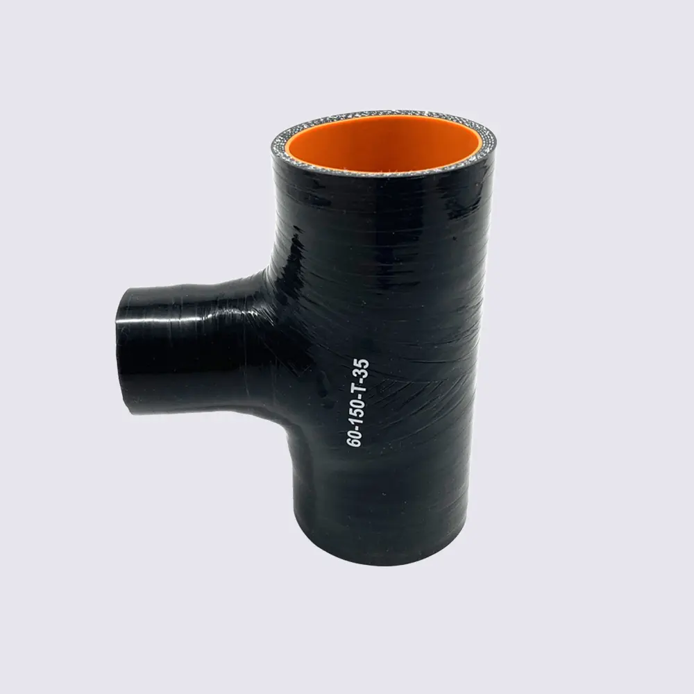 T shape silicone hose