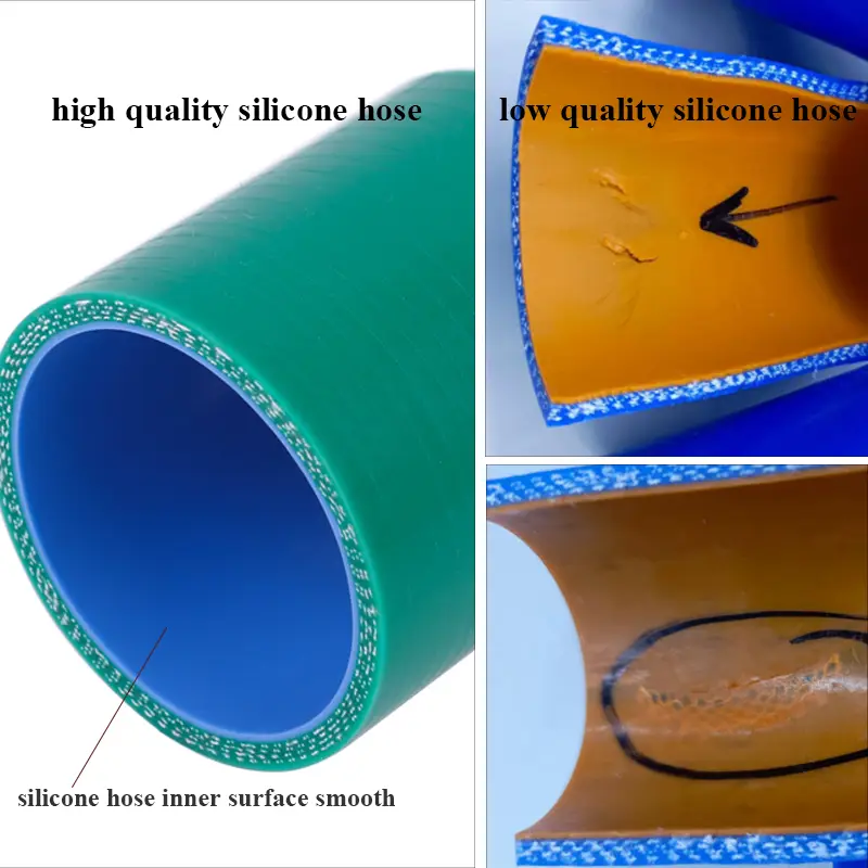 high quality silicone hose vs low quality silicone hose
