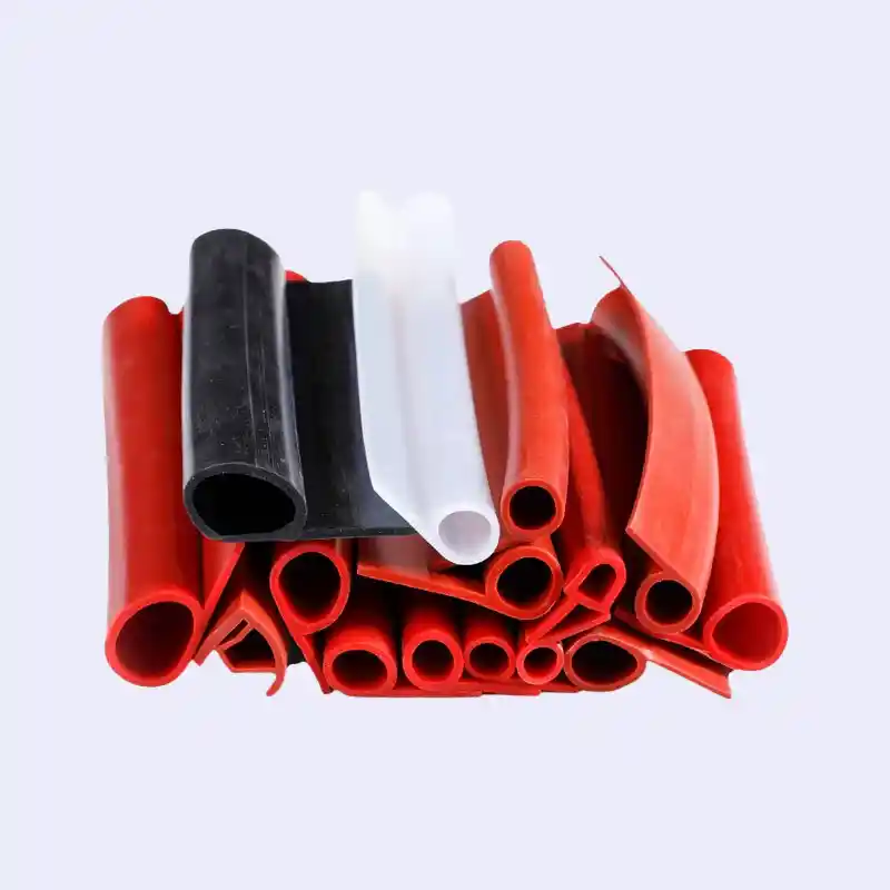 P shape silicone seal strip