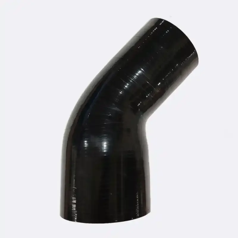 black 5 inch silicone hose