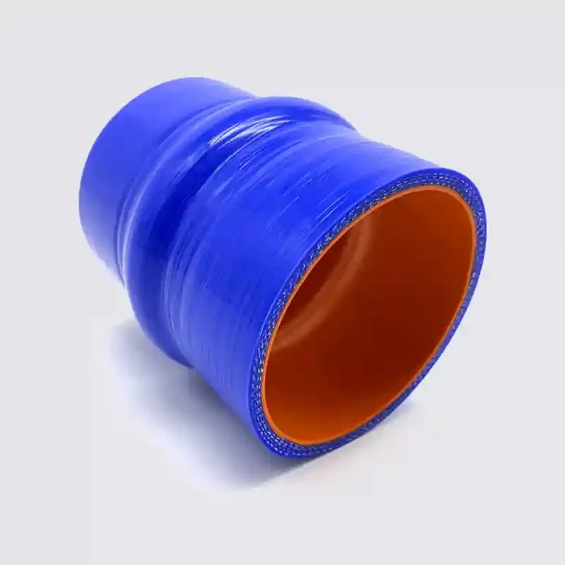 blue 5 inch silicone hose