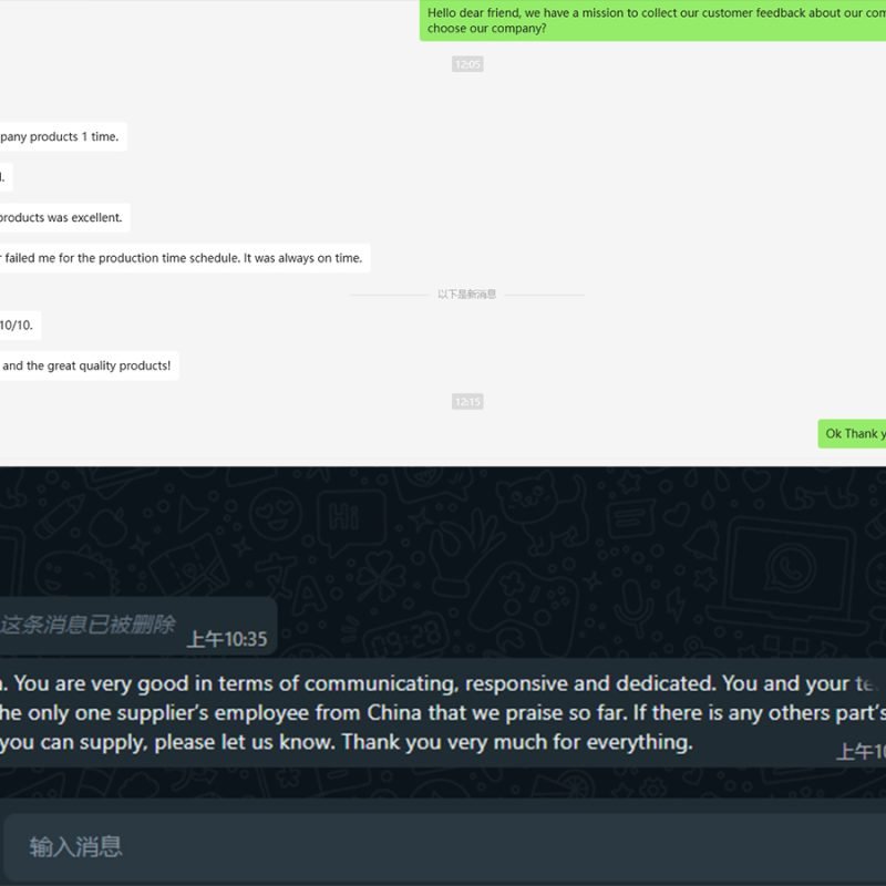 feedback del cliente